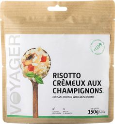 Repas Lyophilisé Voyager Risotto Crémeux aux Champignons 150g