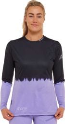 Race Women's Long Sleeve Jersey Black/Purple