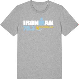 Ironman 70.3 Marbella Grau Herren Kurzarm T-Shirt