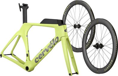 Cervelo P-Rahmensatz Grün