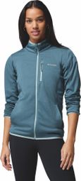 Columbia Essential Hike Grid dames fleecejas blauw