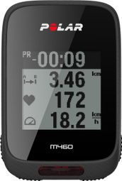 POLAR Compteur GPS M460 Noir 