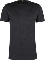 Devold Valldal Merino T-Shirt Zwart