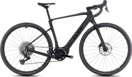 Cube Nuroad Hybrid C:62 SLX 400X Electric Gravel Bike Sram Rival eTap AXS/Sram GX Eagle AXS 12S 400 Wh 700 mm Carbon Black 2025