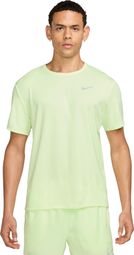 Maillot manches courtes Nike Dri-Fit UV Miler Jaune Homme
