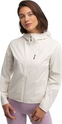 Veste randonnée imperméable ultralégère femme Velora Sand Beige