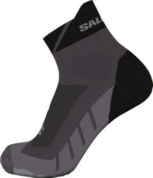 Unisex Salomon Speedcross Enkelsokken Zwart/Grijs