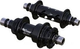 PAIRE DE MOYEU ONYX OHM CENTERLOCK - 28H - BLACK