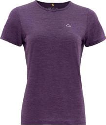 Devold Valldal Women's Merino Purple T-Shirt