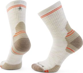 Calzini da trekking Smartwool Targeted Cushion Mid Crew beige da donna