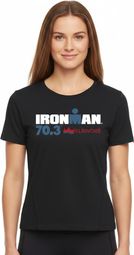 Dames Ironman 70.3 Elsinore Zwart Korte Mouw T-Shirt