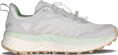 Chaussure Trail Femme Lowa Fortux Gore-Tex Vert/Blanc