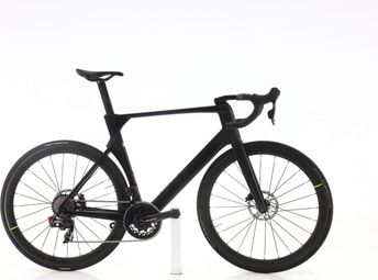 Produit reconditionné · Cube Litening Aero Pro AXS 12V · Noir / Vélo de route | Très bon état