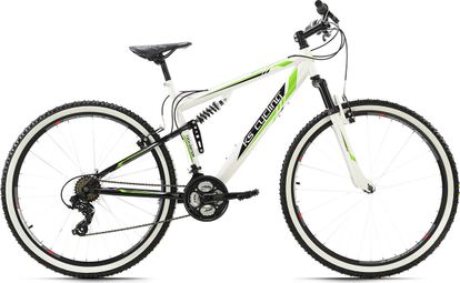 VTT tout suspendu 29'' Scrawler blanc TC 51 cm KS Cycling