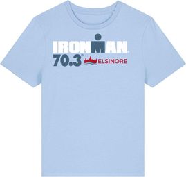 Ironman 70.3 Vrouwen Hemelsblauw Korte Mouw T-Shirt