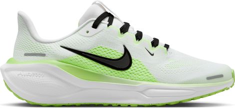 Nike Pegasus 41 Running Shoes White/Green Child
