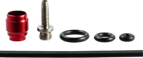 Elvedes Hose Replacement Kit with Insert and Hose End for Sram/Avid, 2000 mm