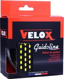 Guidoline Velox bi color 3.0 noir/jaune - epaisseur 3.5mm