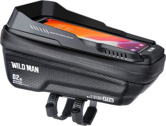 Sacoche de guidon tube vélo étanche