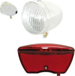 IKZI Kit d'éclairage Retro batterie chrome