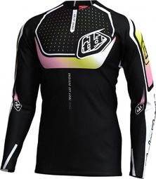 Maillot de manga larga Troy Lee Designs Sprint Ultra Negro