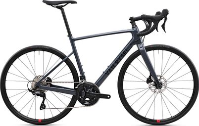 Racefiets Van Rysel NCR CF Shimano 105 12S 700mm Grijs 2023