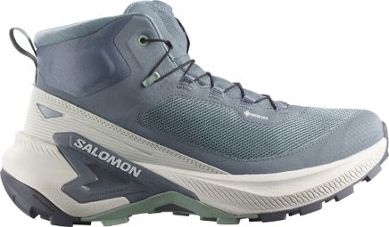 Chaussures de Randonnée Salomon Genesis Mid GTX Bleu/Blanc Femme