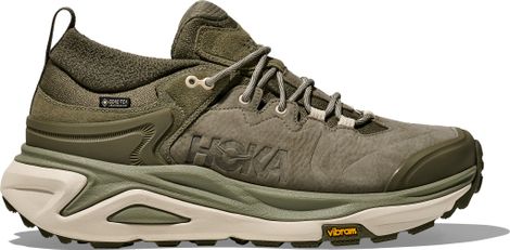 Zapatillas de montaña Hoka Kaha 3 Low GTX Caqui para hombre