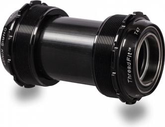 Chris King Threadfit T47 24x 68 / 73mm Bottom Bracket Matte Jet Black