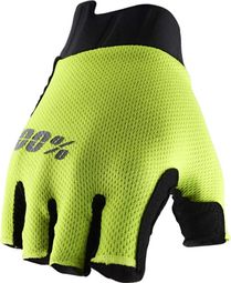 Short gloves 100% Exceeda Gel Yellow