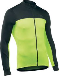 Northwave Force 2 Long Sleeves Jersey Neon Yellow Black