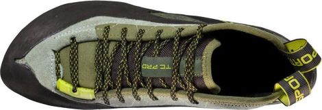 Chaussons d'escalade La Sportiva Tc Pro Vert Homme