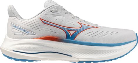 Mizuno Wave Inspire 22 hardloopschoenen Wit/Blauw/Rood voor heren