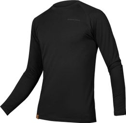 Endura BaaBaa Blend Base Layer Long Sleeve Jersey Zwart