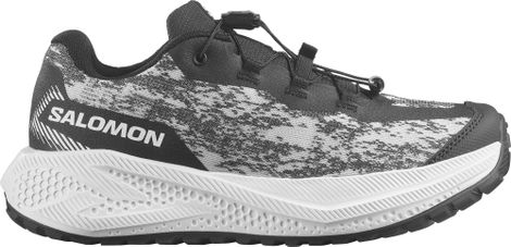 Salomon Aero GRVL Running Shoes, Black/White, Kids'