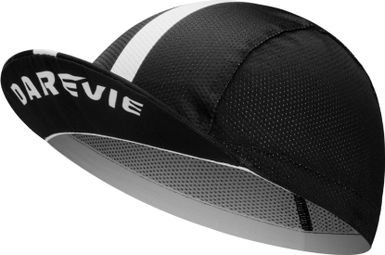 Casquette Darevie de cyclisme ventilée Légère et respirante Noir et blanc