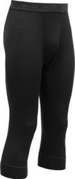 Legging 3/4 Devold Jakta Merino 200 Noir Homme 