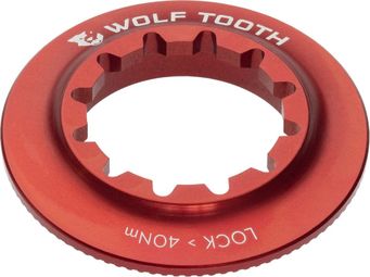 Ecrou Centerlock Wolf Toolth Interne Red