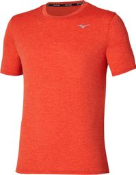 Maglietta da corsa Mizuno Impulse Core arancione da uomo