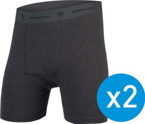 Endura Bike Under-Shorts (2 Stück) Anthrazitgrau