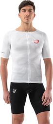 Compressport Tri Postural Aero Short Sleeve Jersey White Men