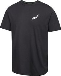 Inov-8 Grafische Tee Korte Mouw Zwart