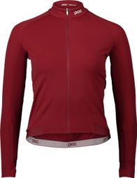 Maillot de manga larga rojo granate<p><strong>Ambient</strong></p>Thermal para mujer de Poc