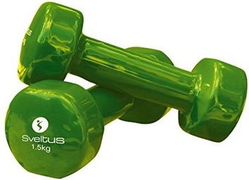 Paire d’haltères époxy Sveltus 1,5kg