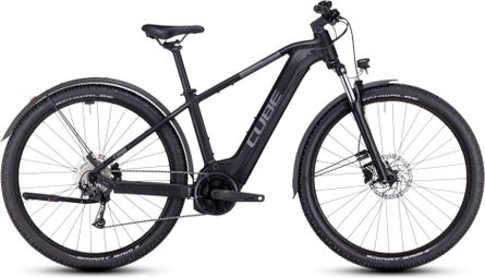 Cube Reaction Hybrid Performance 625 Allroad Electric Hardtail MTB Shimano Alivio 9S 625 Wh 27.5'' Black 2023