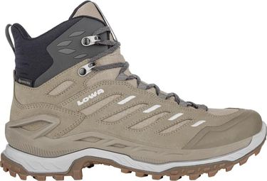 Lowa Innovo Gore-Tex Mid Beige Women's Hiking Shoe