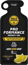 Gel Energétique GoldNutrition ProFormance Citron - 40g