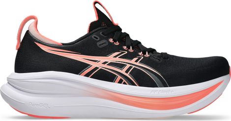 Chaussures Running Asics Gel-Nimbus 28 Noir/Rose Femme