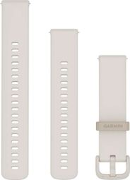 Garmin Quick Release 20 mm Silicone Wristband Ivory White