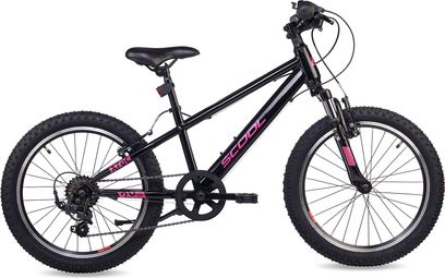 S’COOL Xroc  vélo enfant  6 vitesses  Orange/Pink